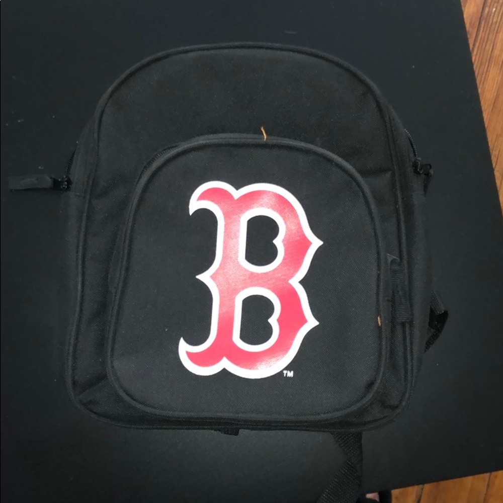 black Red Sox mini backpack